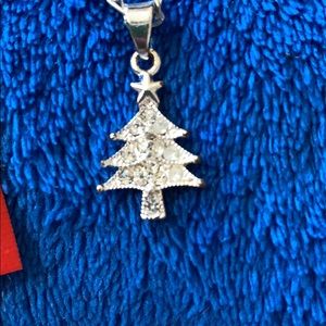 Christmas tree necklace